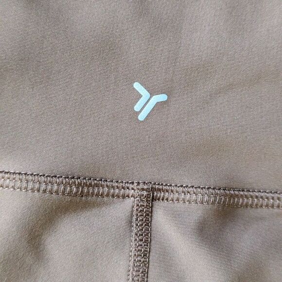 Old Navy Flare Plus Extra High Waisted PowerSoft Rib Knit Sz 3X Molasses Candy - Picture 9 of 11